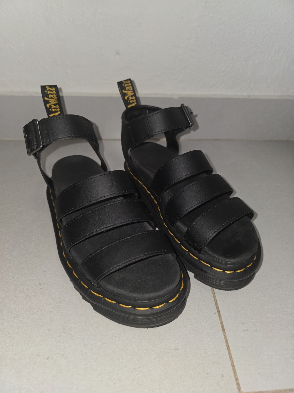 Dr. Martens Blair Black Women’s Slip-On Sandals